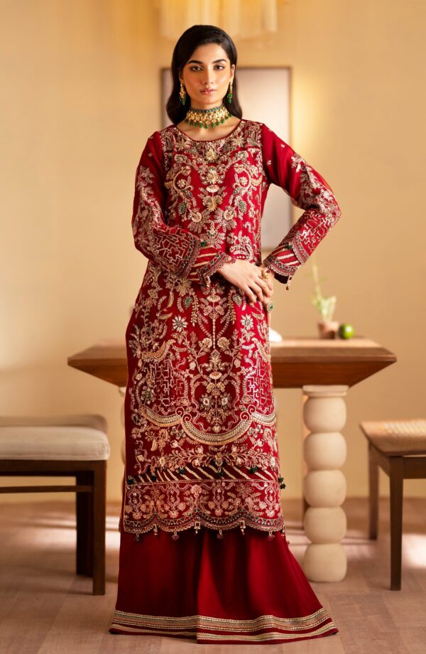 Emaan Adeel Nashwa Romansiyyah Embroidered Chiffon