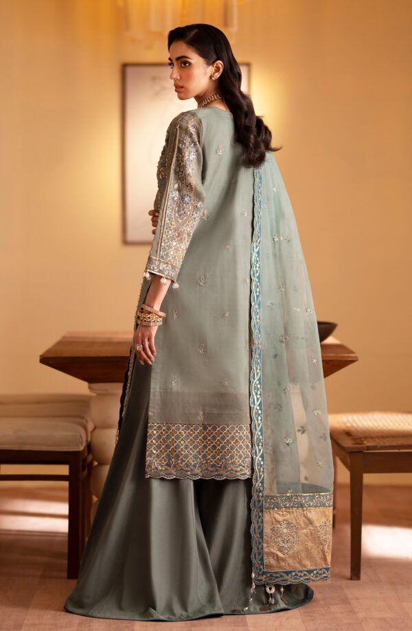 Emaan Adeel Roheen Romansiyyah Embroidered Organza