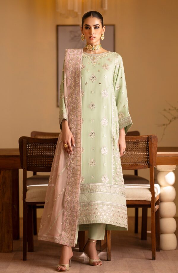 Emaan Adeel Najmeh Romansiyyah Embroidered Chiffon