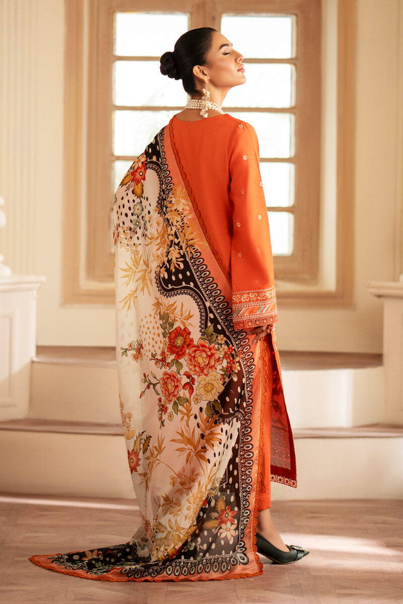 Saad Shaikh D-02 Zenith Lumiere Embroidered Dull Silk Collection