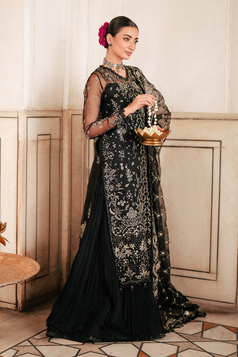 Saad Shaikh D-04 Amaya Silsila Embroidered Organza