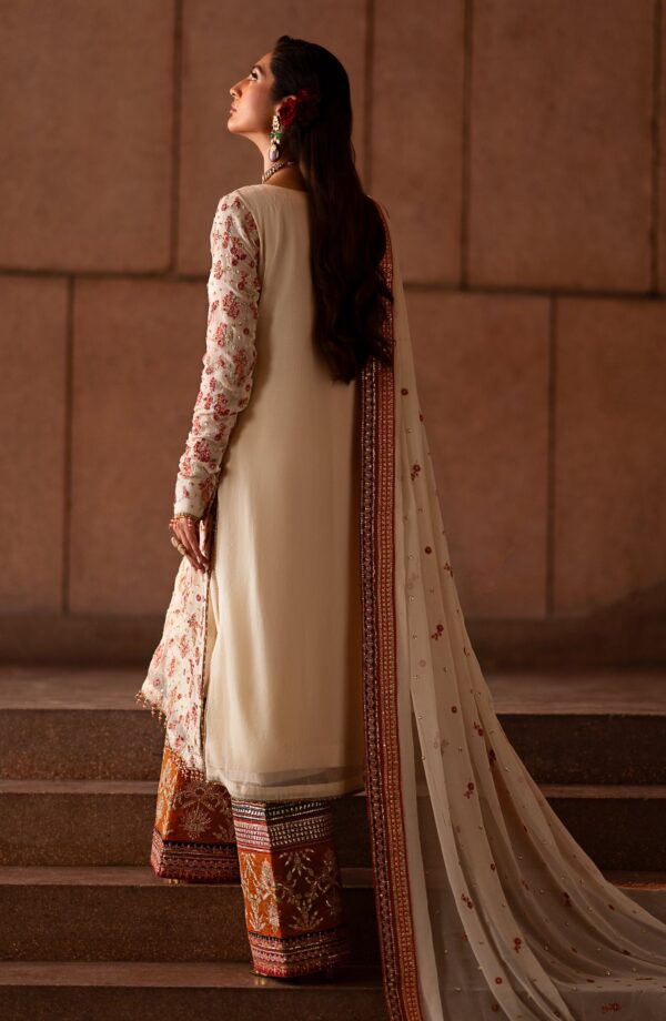 Emaan Adeel Clovera Casabella Embroidered Chiffon