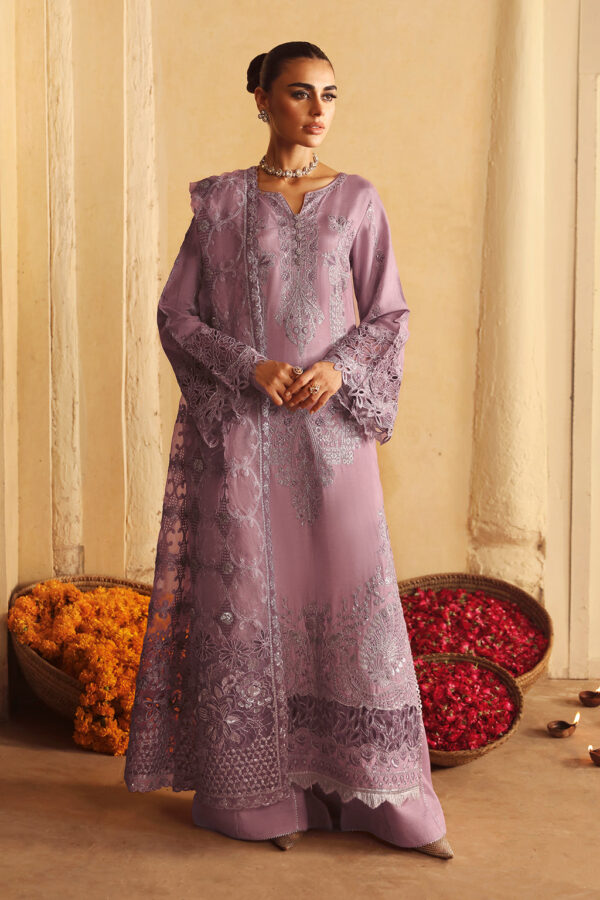 Shagna S-08 Naaz Shagna Premium Embroidered Raw Silk