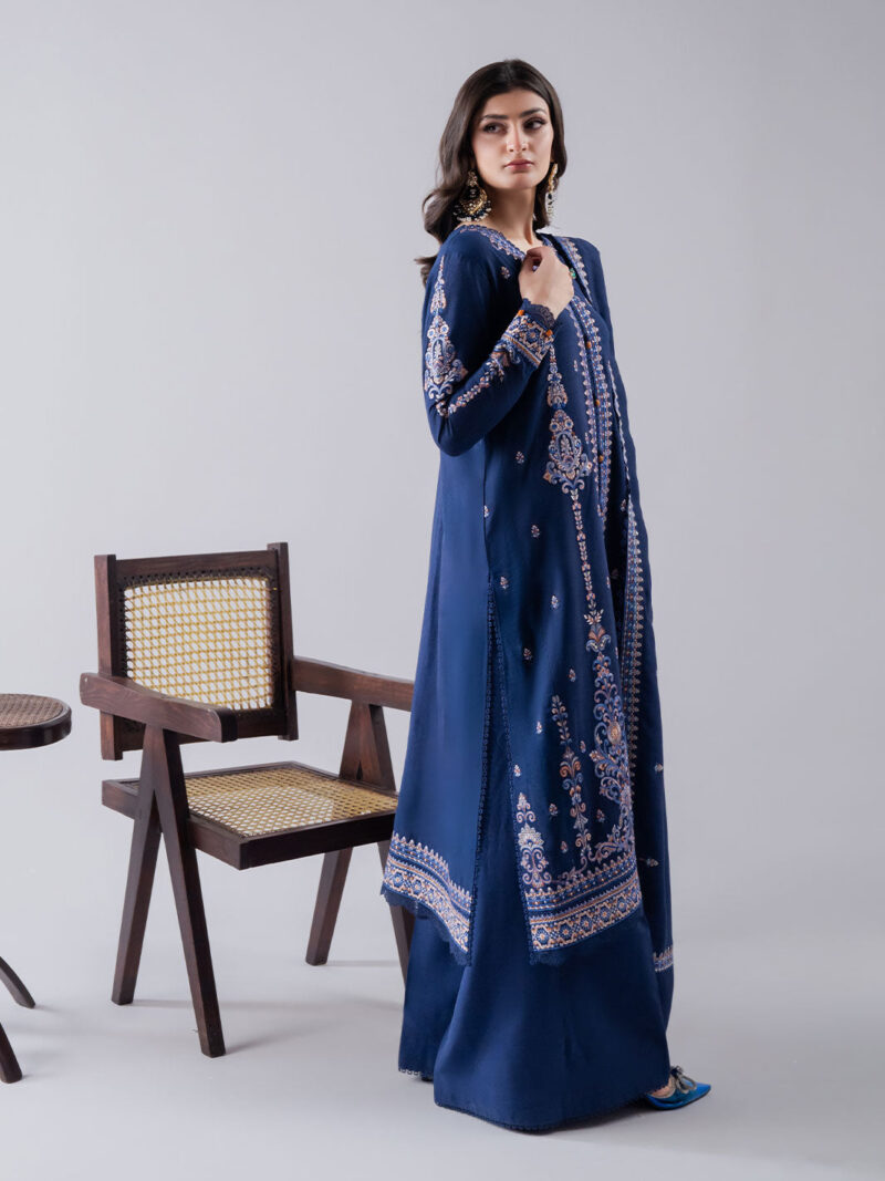 Faiza Faisal - Naila Winter Embroidered Karandi Collection