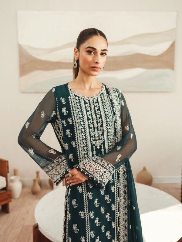 Sifa Neysha Mysha Embroidered Chiffon