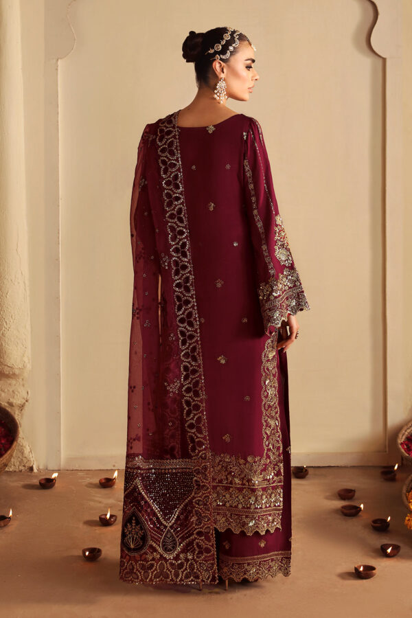 Shagna S-04 Roshan Shagna Premium Embroidered Raw Silk