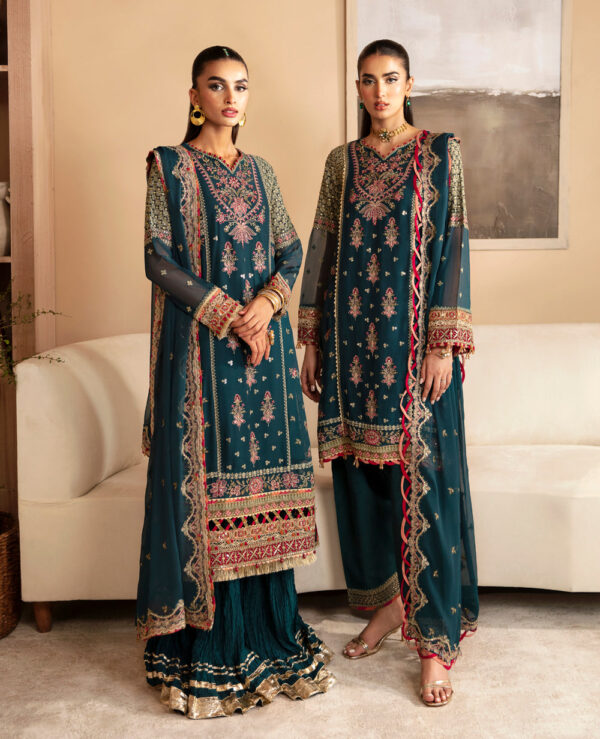 Xenia Rul-24-07 Nehmat Raahi Embroidered Chiffon