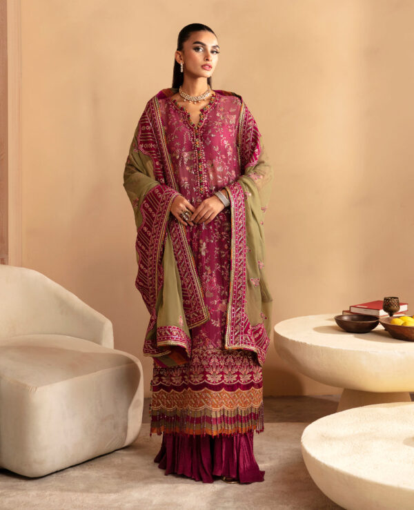 Xenia Rul-24-09 Nalika Raahi Embroidered Chiffon