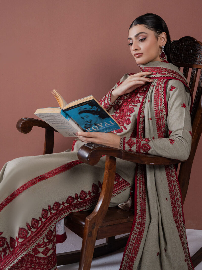 Faiza Faisal - Saffa Winter Embroidered Karandi Collection