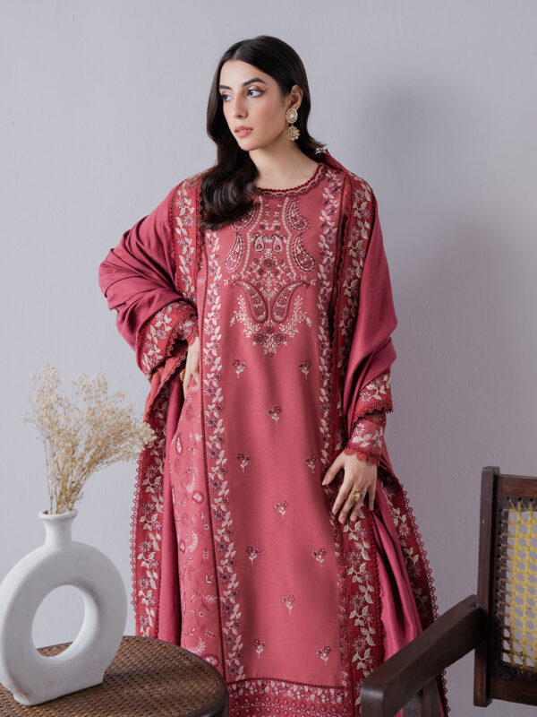 Faiza Faisal - Samar Winter Embroidered Khaddar Collection