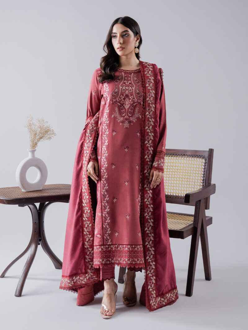 Faiza Faisal - Samar Winter Embroidered Khaddar Collection