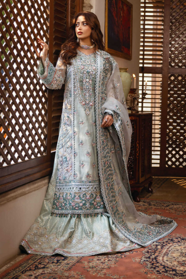 Serene Premium Sb-25 Inara Sajal Embroidered Organza