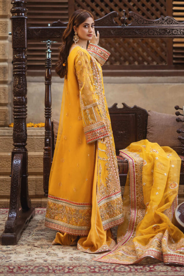 Serene Premium Sb-28 Mahpara Sajal Embroidered Organza