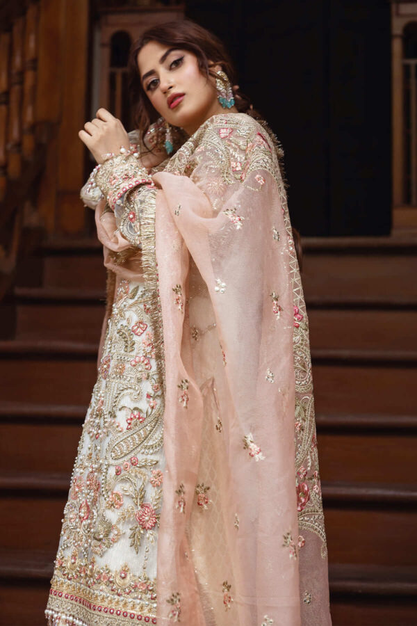 Serene Premium Sb-29 Zevar Sajal Embroidered Organza