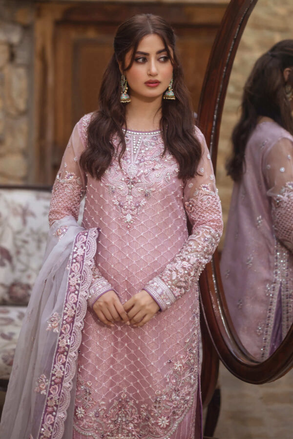 Serene Premium Sb-31 Naqsh Sajal Embroidered Organza