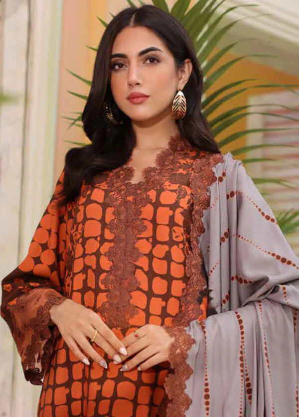 Charizma Shw4-08 Sheen Embroidered Linen Collection