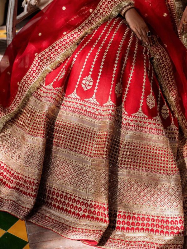 Akbar Aslam Nawazish Mastani Embroidered Raw Silk