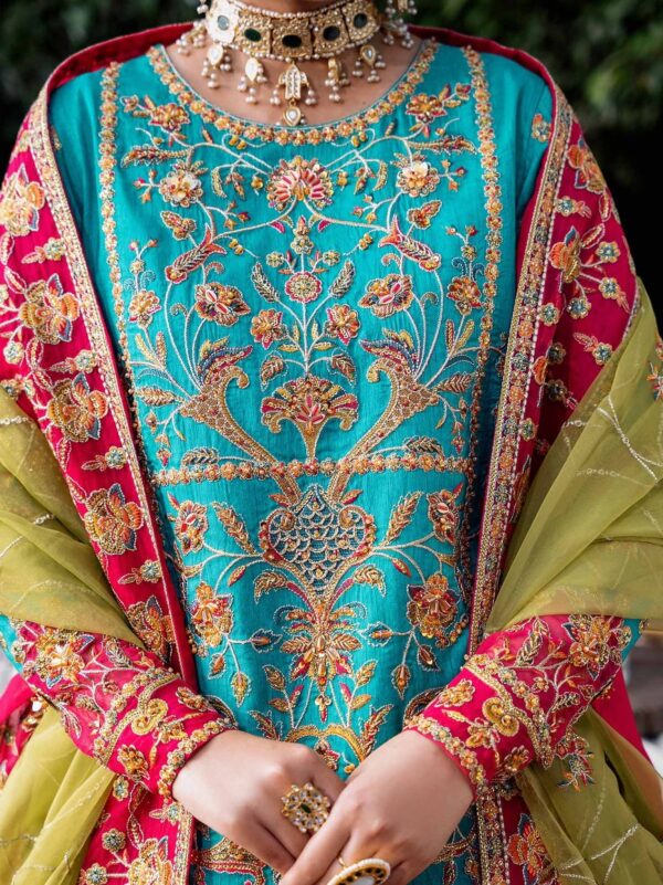 Akbar Aslam Maahru Mastani Embroidered Raw Silk