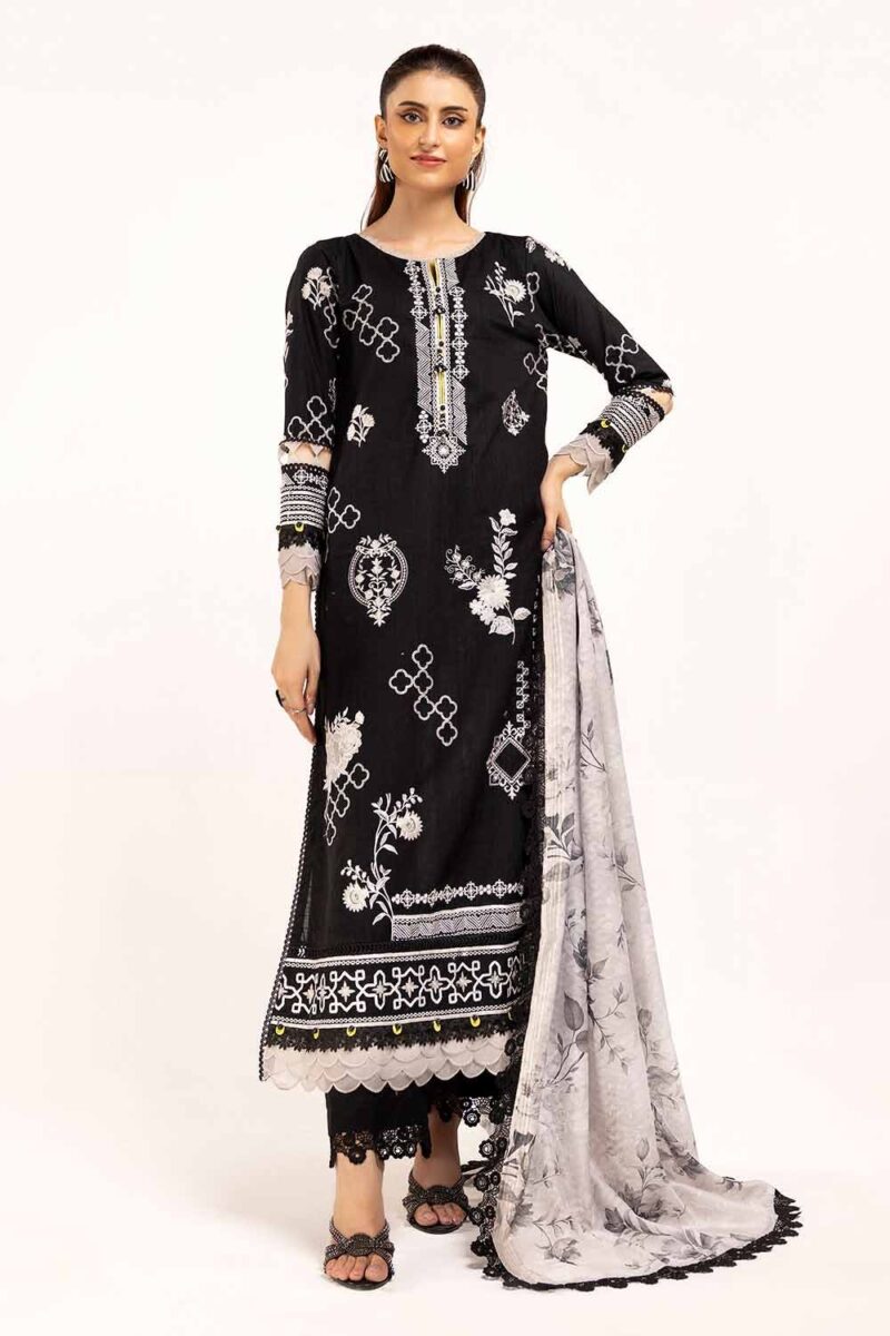 Gul Ahmed St-42010 Winter Embroidered Khaddar Collection