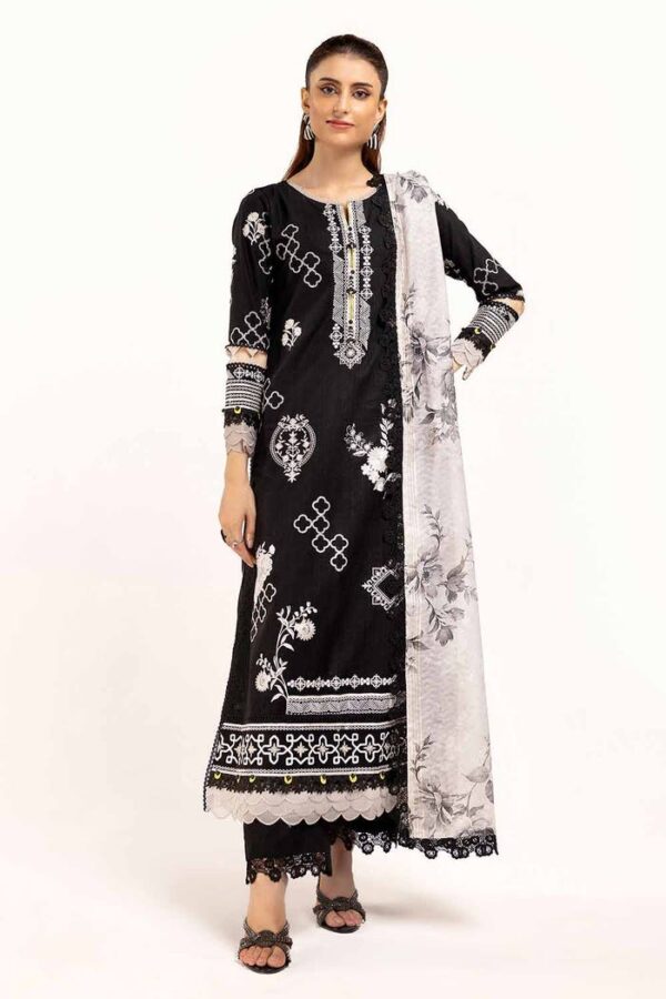 Gul Ahmed St 42010 Winter Embroidered Khaddar Collection