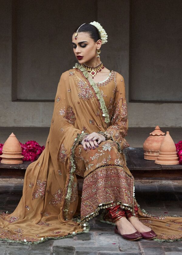 Hussain Rehar Festive Embroidered Chiffon