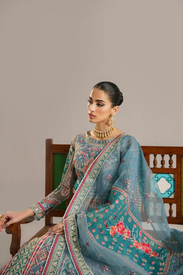 Akbar Aslam Lajwanti Afsana Embroidered Organza