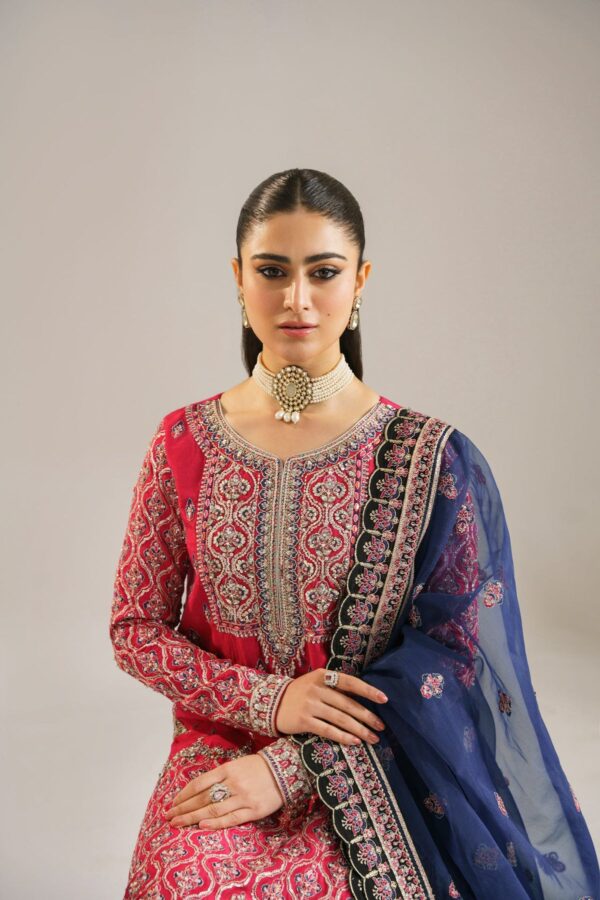 Akbar Aslam Maya Afsana Embroidered Korean Silk