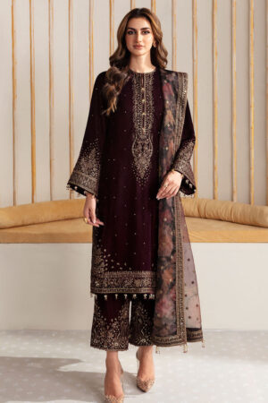 Jazmin Vf-2012 Embroidered Pure Velvet Collection