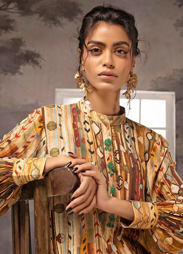 Gul Ahmed Vt 42007 Printed Linen Collection