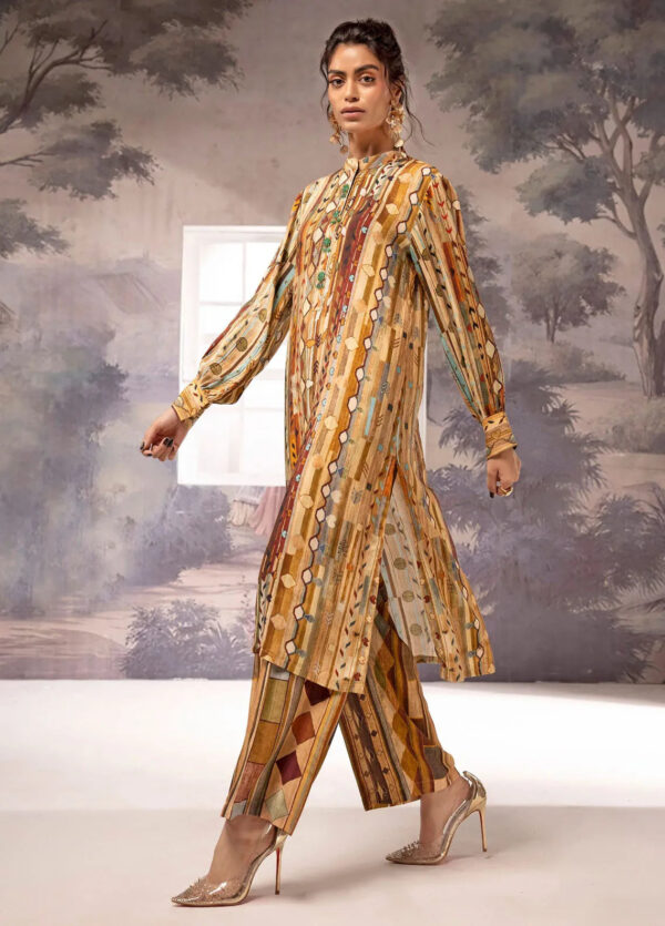 Gul Ahmed Vt 42007 Printed Linen Collection