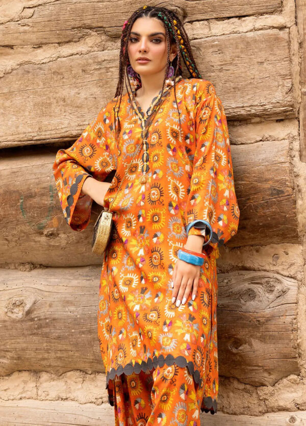 Gul Ahmed Vt 42010 Printed Linen Collection