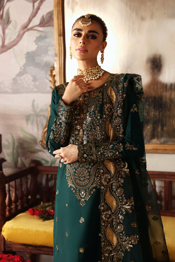 Shagna S-03 Zaib Shagna Premium Embroidered Raw Silk