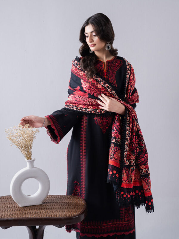 Faiza Faisal - Zareen Winter Embroidered Khaddar Collection