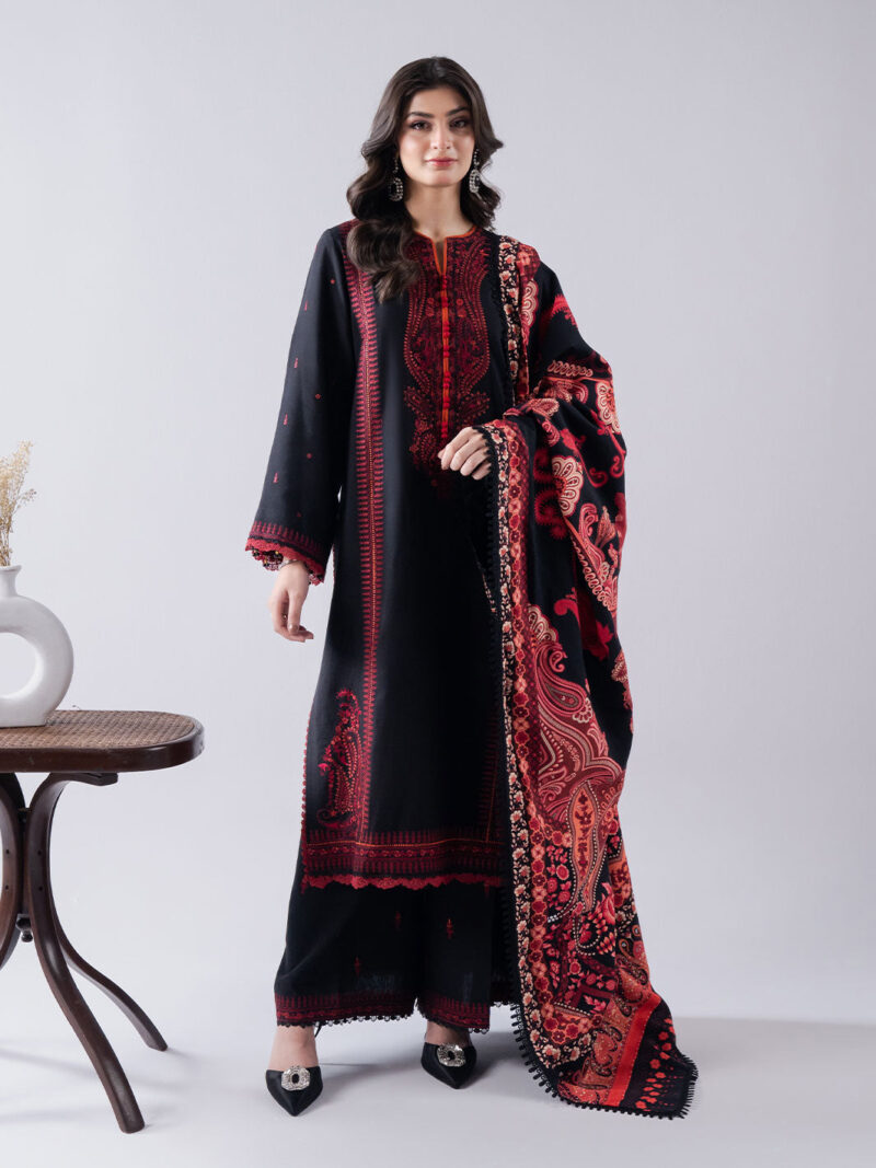 Faiza Faisal - Zareen Winter Embroidered Khaddar Collection