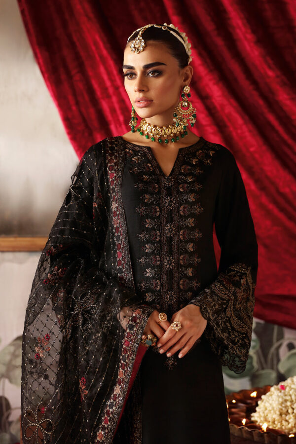 Shagna S-05 Zareen Shagna Premium Embroidered Raw Silk