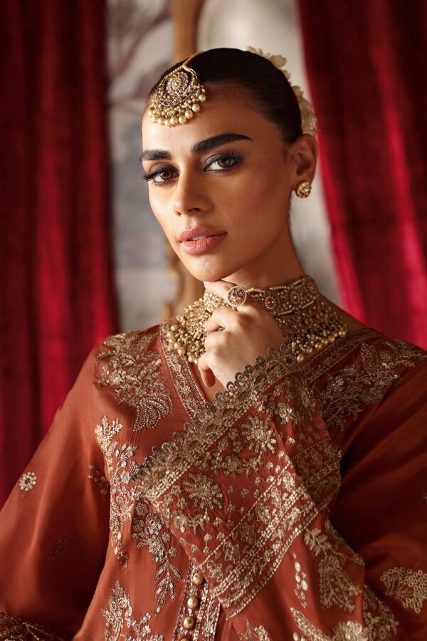 Shagna S-02 Zarish Shagna Premium Embroidered Raw Silk