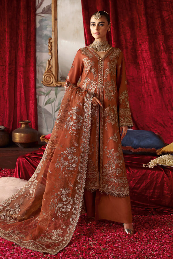 Shagna S-02 Zarish Shagna Premium Embroidered Raw Silk