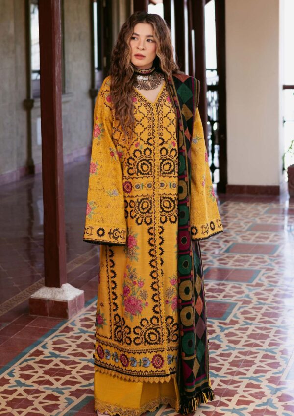 Maryam Hussain D 5 Hazel Winter Collection