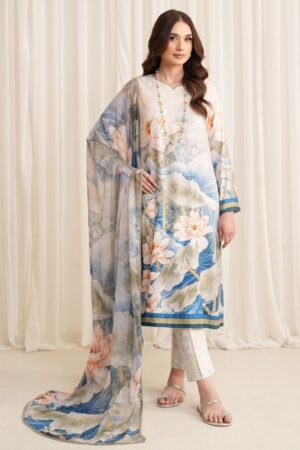 Zarif Georgette Silk D 03 Winter Collection