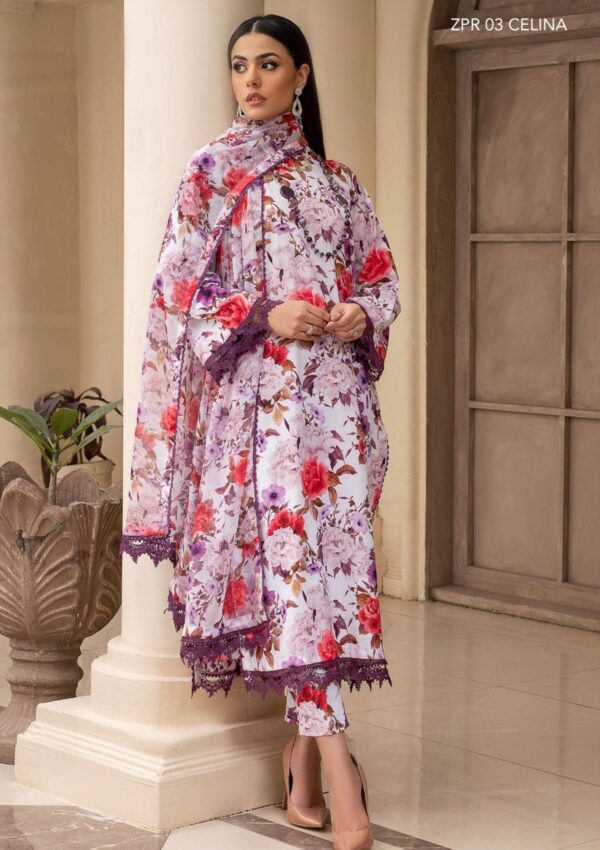 Zarif Georgette Silk Zpr 3 Winter Collection