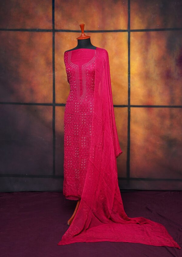 Riwaj D Magenta Winter Collection