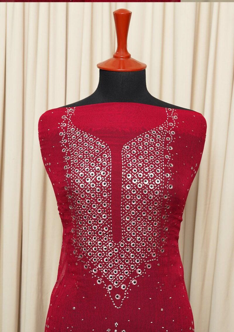 Riwaj Maroon Winter Collection