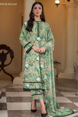 Zarif Georgette Silk Zpr 4 Winter Collection