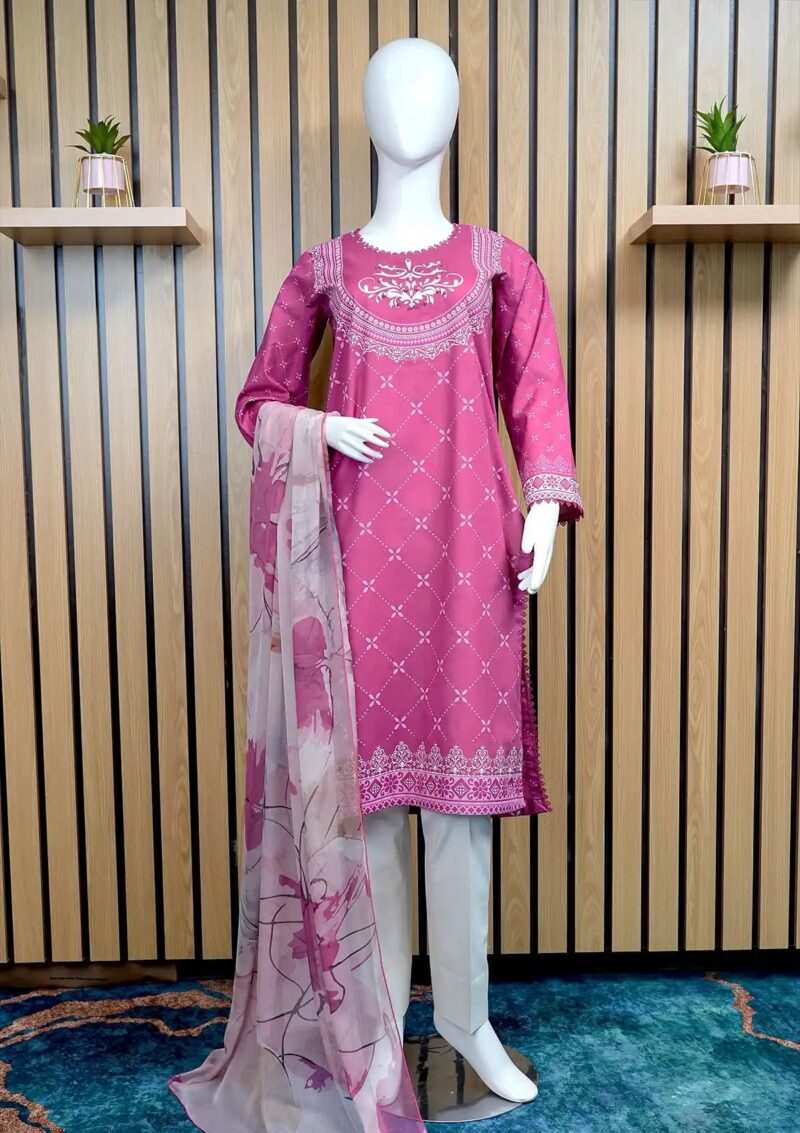 Madiha Jahangir Cambric 2 Pcs Winter Collection