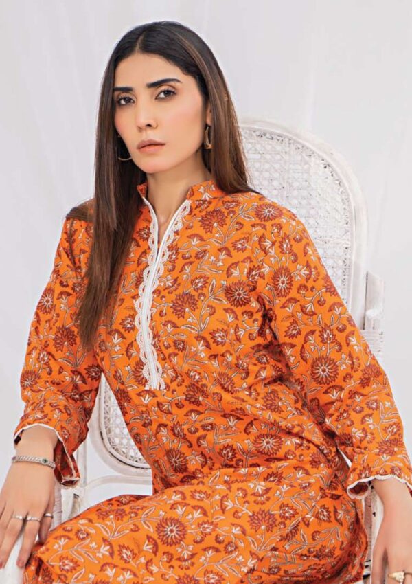 Sana &Amp; Samia Ls 091 Tangerine Winter Collection