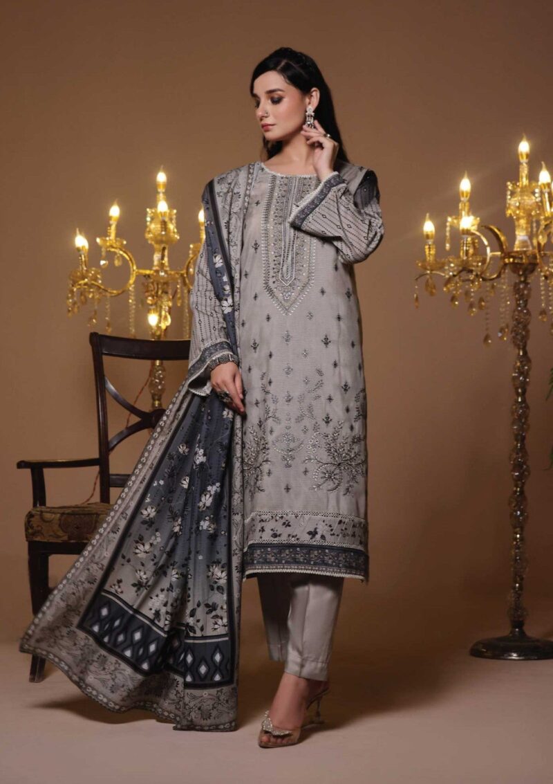 Dressline Dn24 851 L Grey Winter Collection