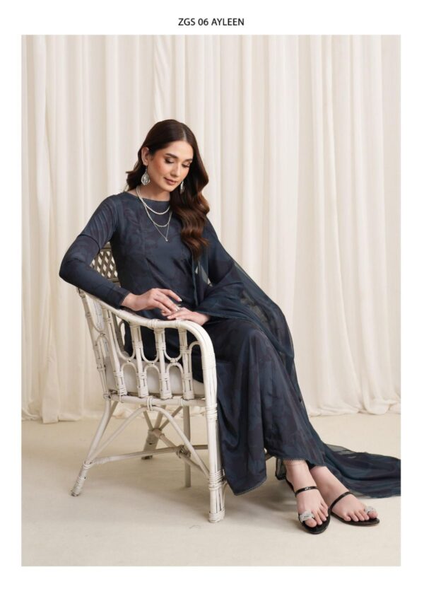 Zarif Georgette Silk D 06 Winter Collection