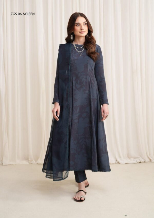 Zarif Georgette Silk D 06 Winter Collection