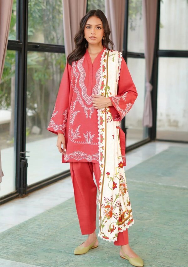 Sahar - Print Edit Ca-24-V1-07 Print Edit - 3 Piece Unstitched Winter Collection