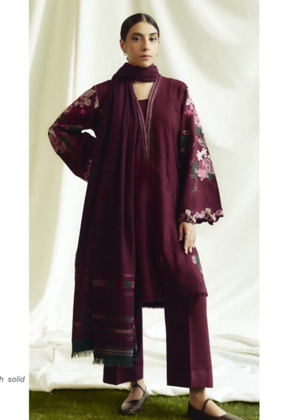 Zara Shahjahan Coco Czw 6B Unstitched Winter Collection